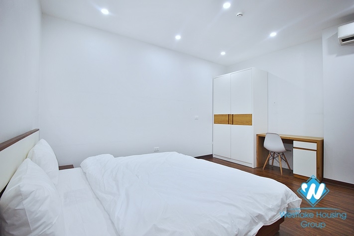 Top floor one bedroom apartment for rent near Water Park, Tay Ho, Ha Noi